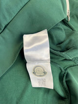 Moncler green big logo track jacket