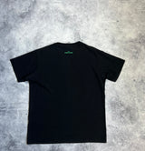 Stone island AW21 black holographic tee