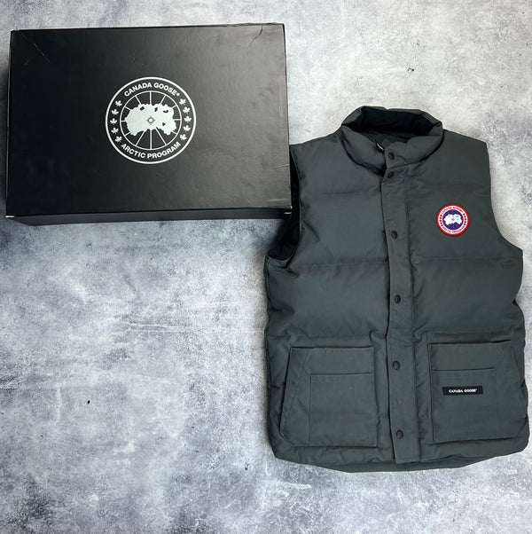 Canada goose grey graphite freestyle gilet