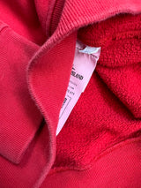 Stone island 2022 red 1/4 zip jumper